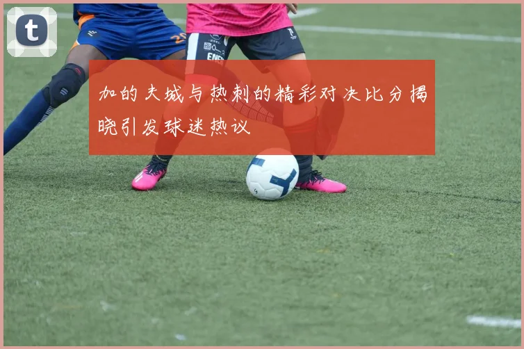 加的夫城与热刺的精彩对决比分揭晓引发球迷热议