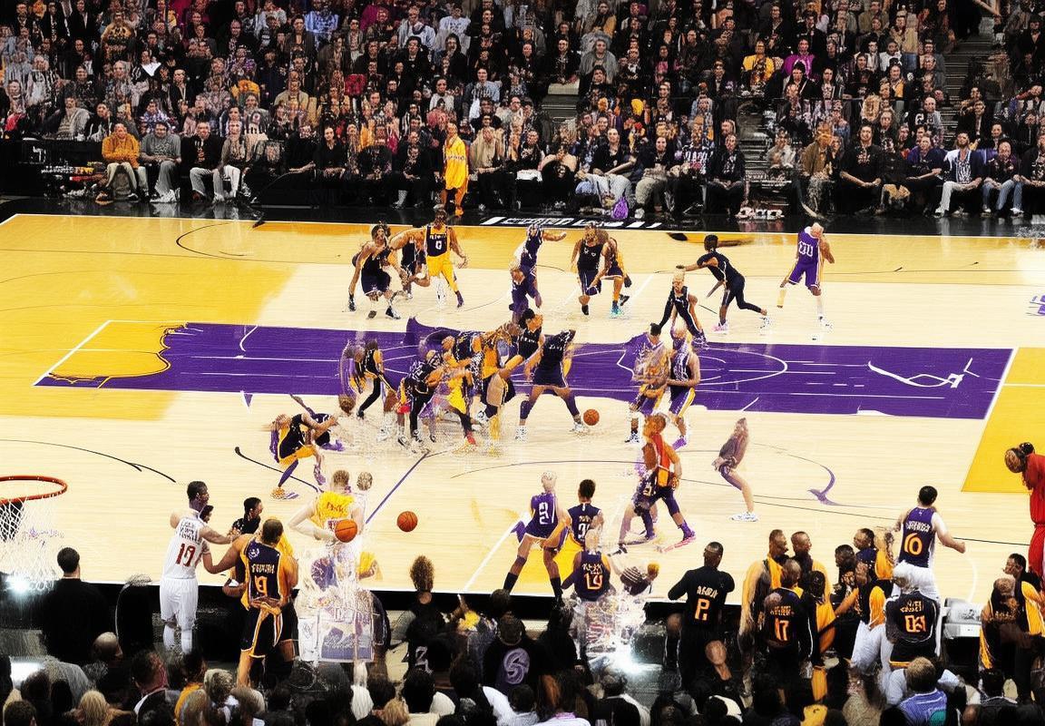 2015湖人VS国王：巅峰对决的战略火花与关键瞬间